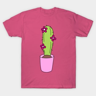 Tall Flower Cactus T-Shirt